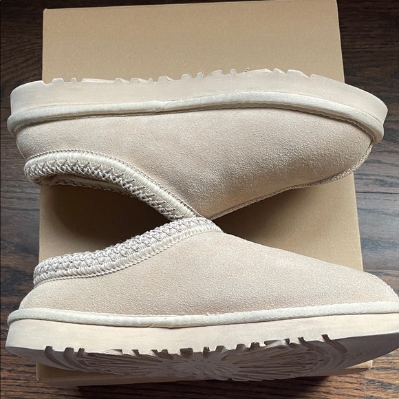 UGG Tan Suede Slip-On Shoes - Picture 8 of 10